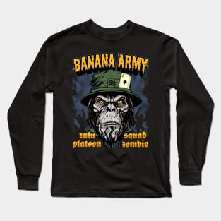 Banana Army, Undead Soldier Long Sleeve T-Shirt